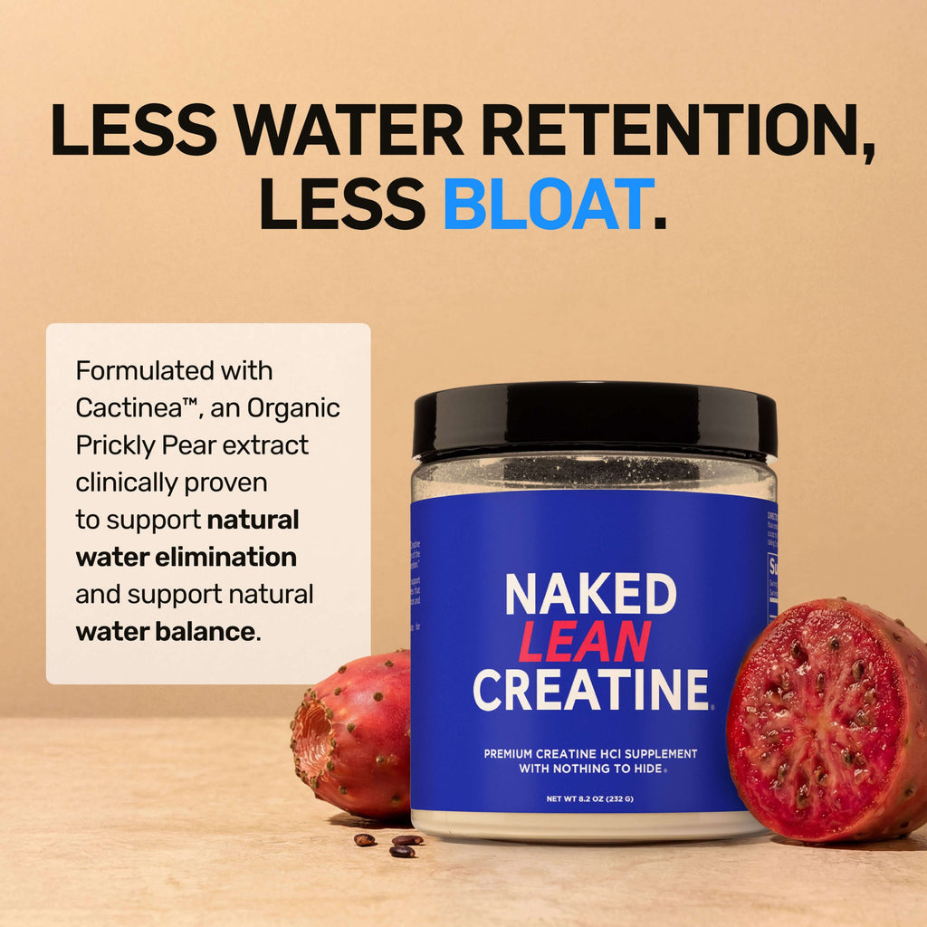 Creatine HCl Powder - Unflavored with an Easy - Mix Workout Format