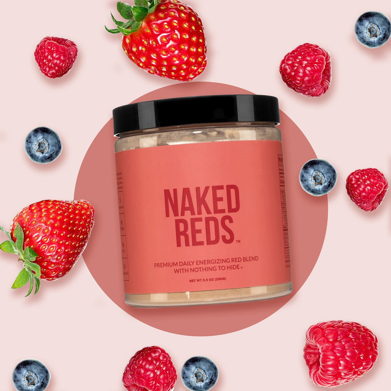 Red Fruit and Vegetable Blend Powder for Easy and Consistent Daily Use