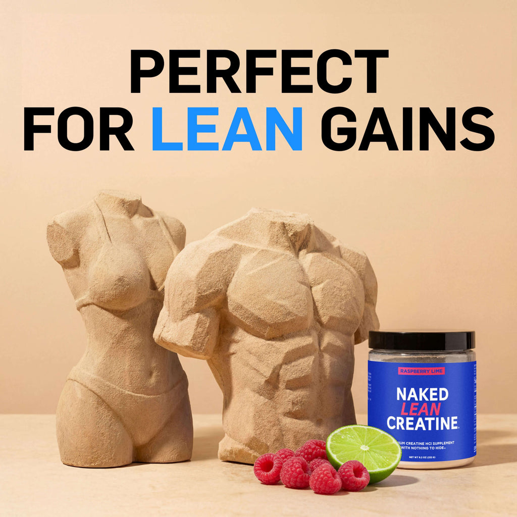 Raspberry Lime Creatine HCl Powder - Raspberry Lime with an Easy - Mix Workout Format