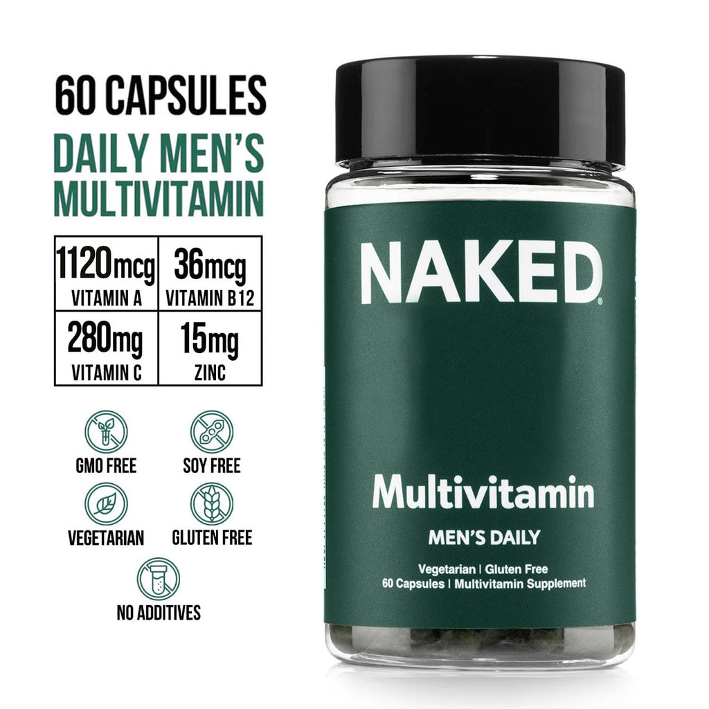 Multivitamin for Men - Mens for Convenient Home or Travel Use