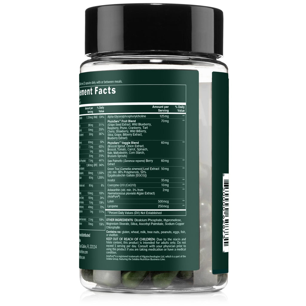 Multivitamin for Men - Mens for Convenient Home or Travel Use