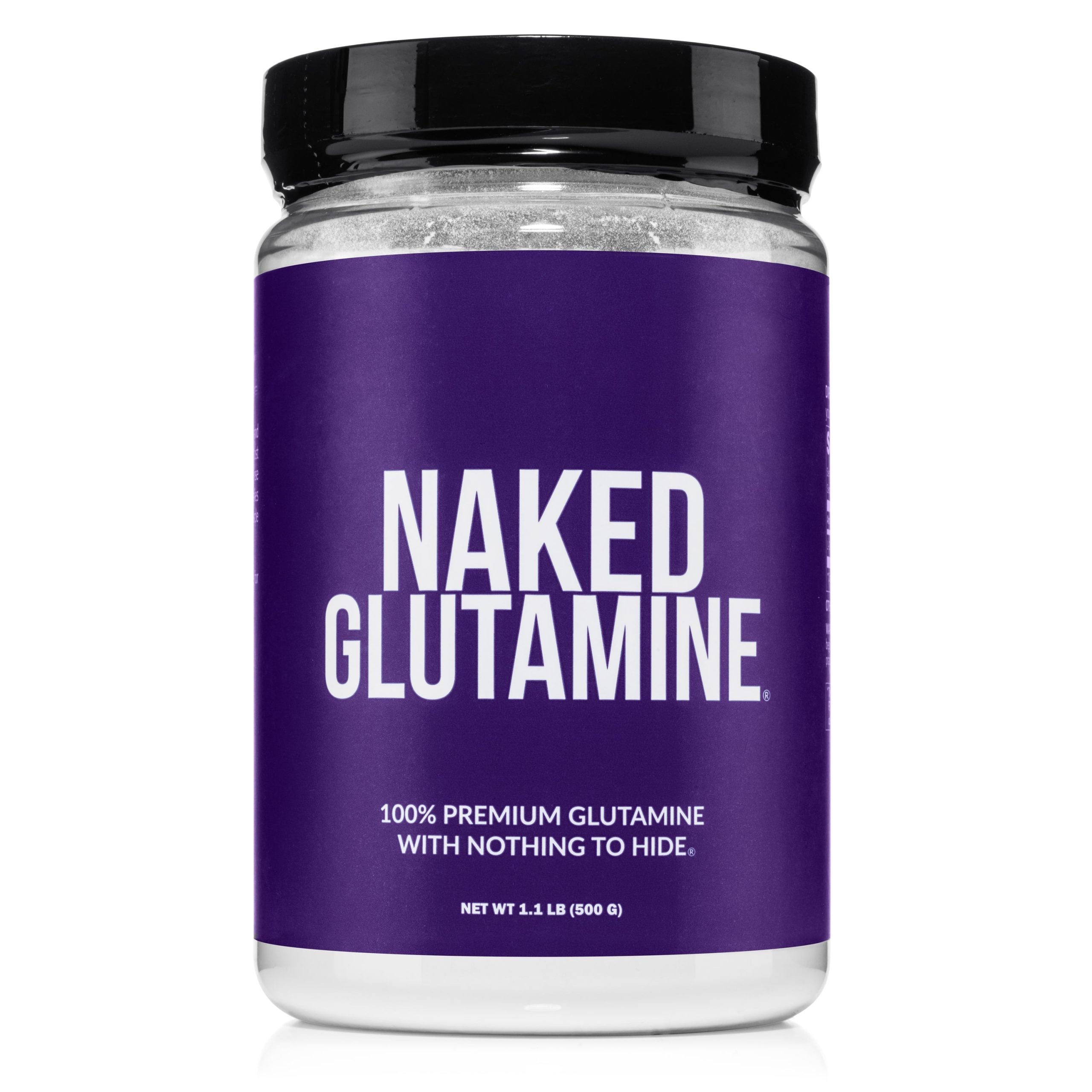 Glutamine Powder - 1.1LB with an Easy - Mix Workout Format