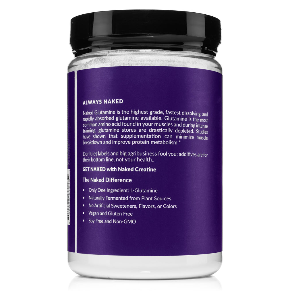 Glutamine Powder - 1.1LB with an Easy - Mix Workout Format