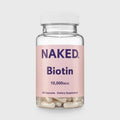 Daily Biotin Supplement - Biotin for Convenient Home or Travel Use