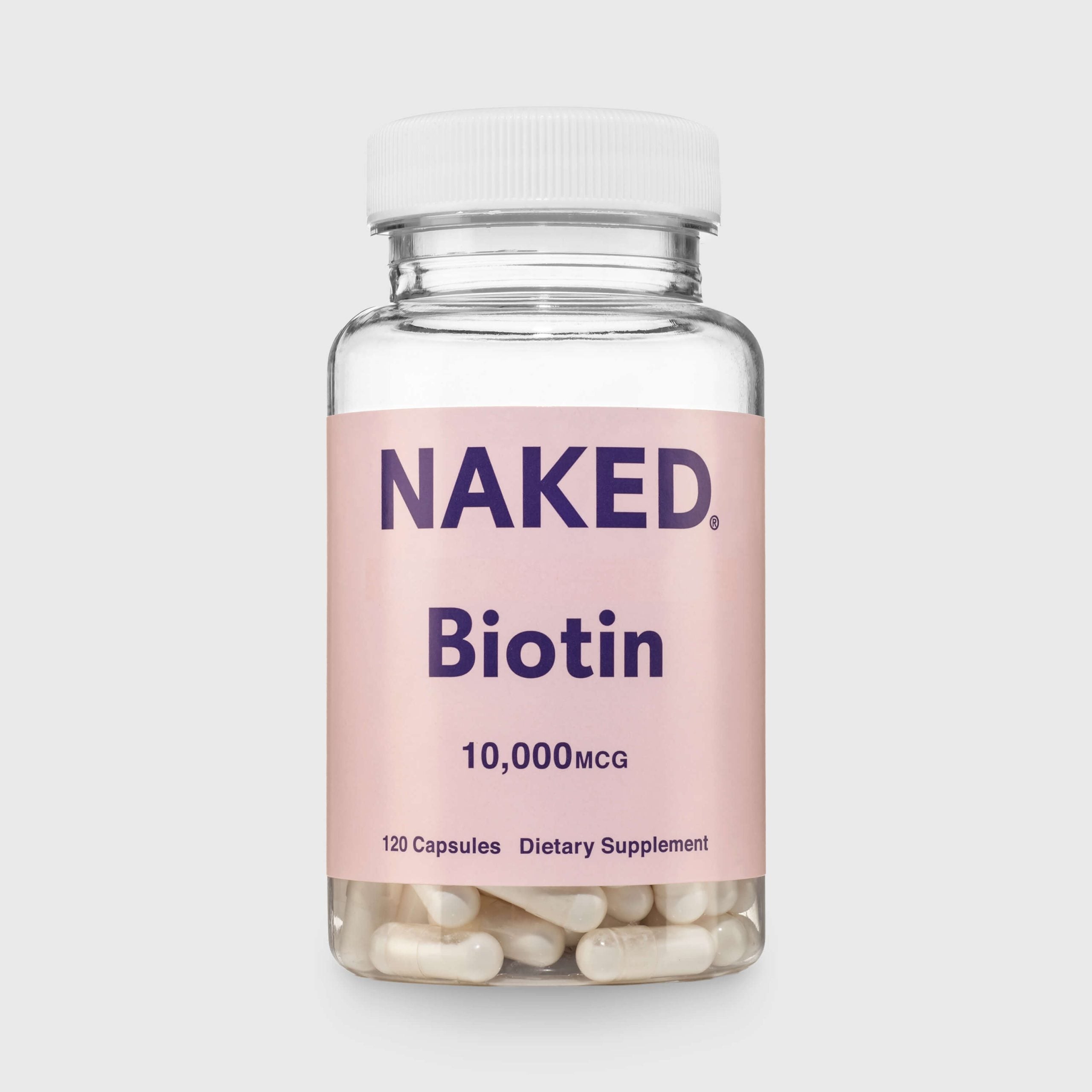 Daily Biotin Supplement - Biotin for Convenient Home or Travel Use