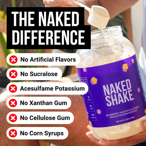 Blueberry Muffin Protein Shake - Blueberry Muffin with a Convenient Shake - Friendly Formula