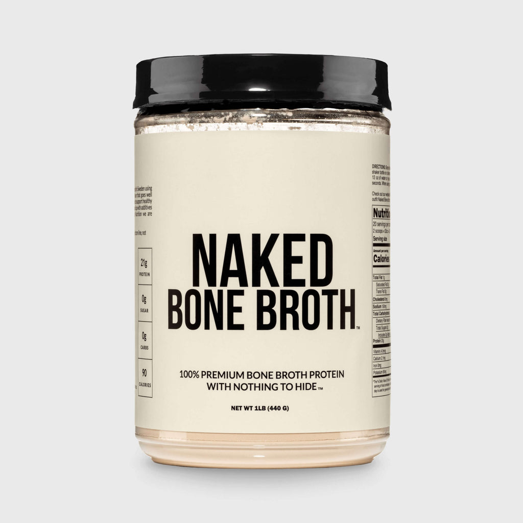 Bone Broth Protein Powder for Easy Mixing at Home or On the Go