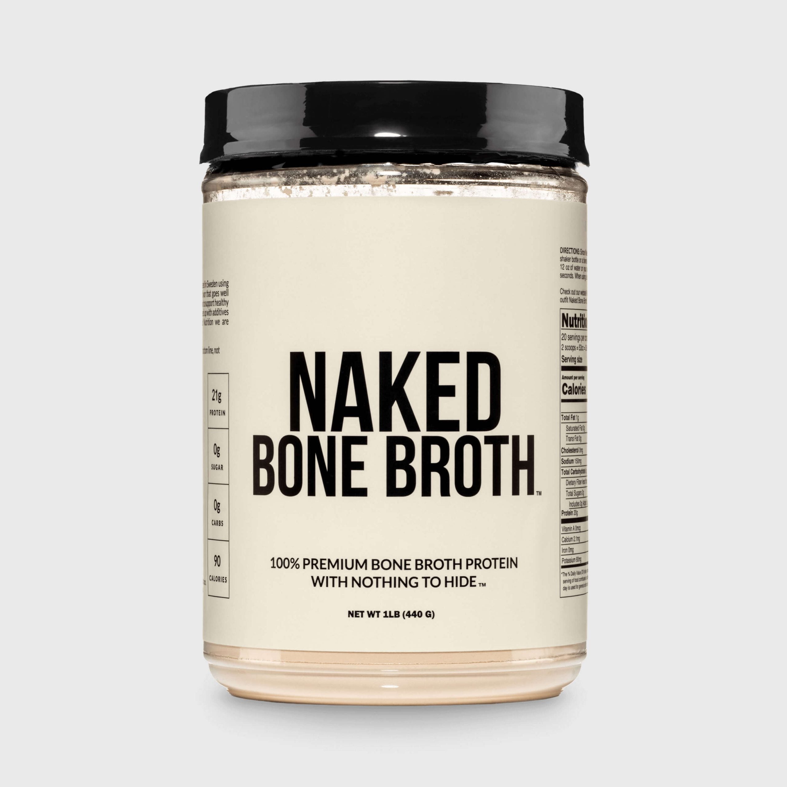 Bone Broth Protein Powder for Easy Mixing at Home or On the Go