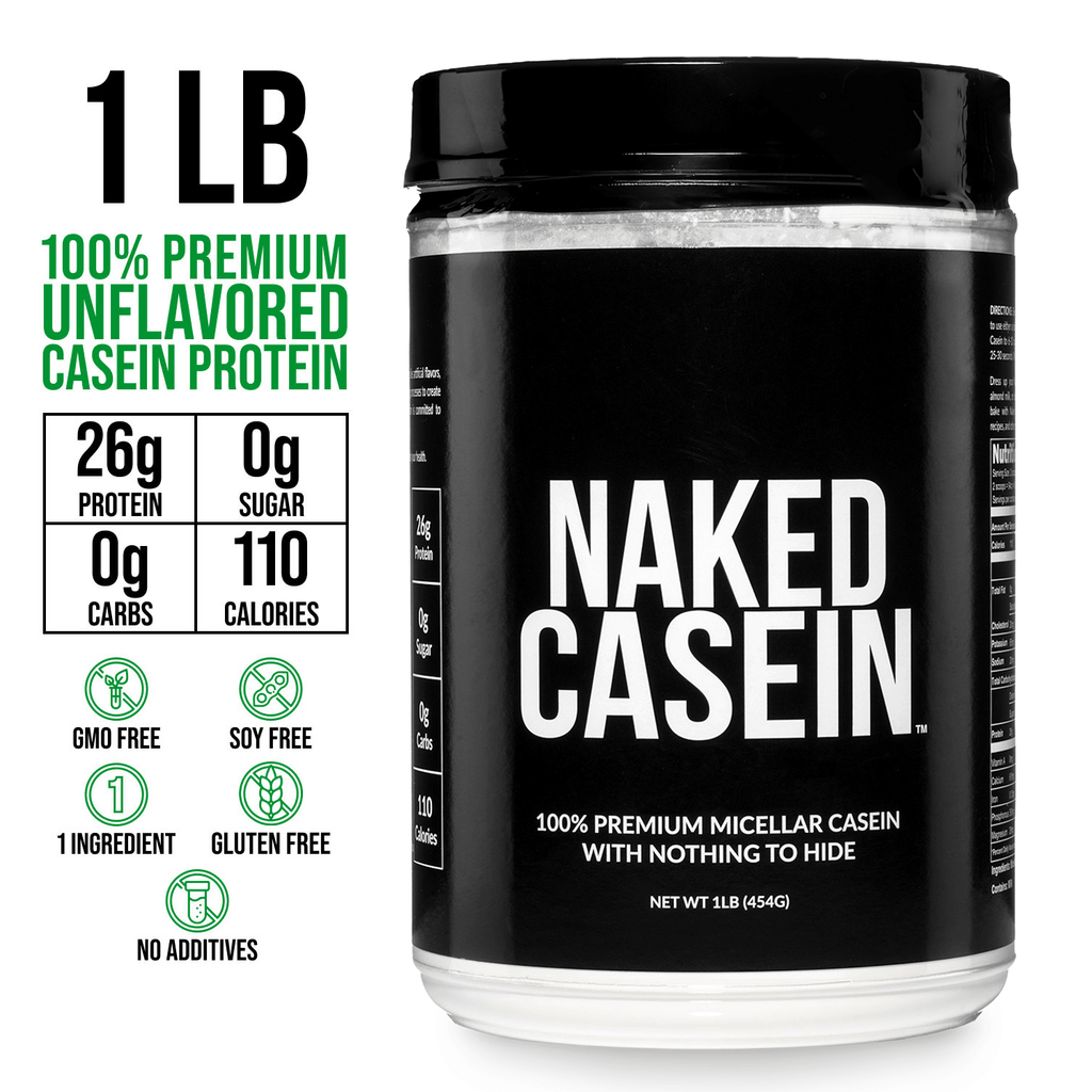 Micellar Casein Protein Powder for Easy Mixing at Home or On the Go
