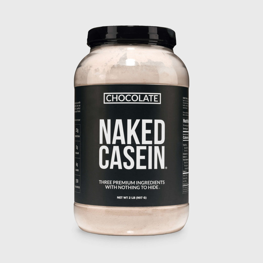 Chocolate Casein Protein Powder - Chocolate for Easy Mixing at Home or On the Go