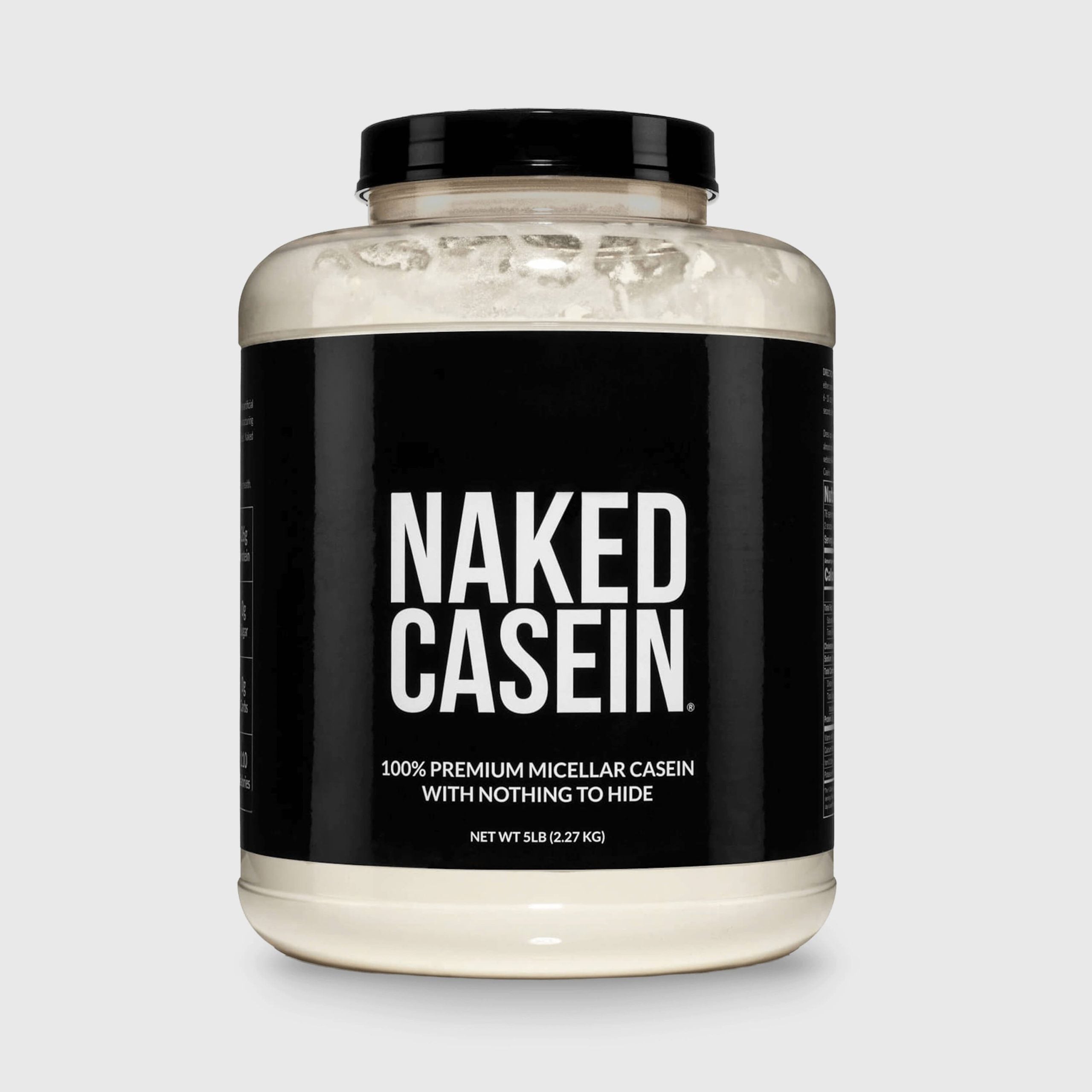Micellar Casein Protein Powder - Unflavored - Value Size for Easy Mixing at Home or On the Go