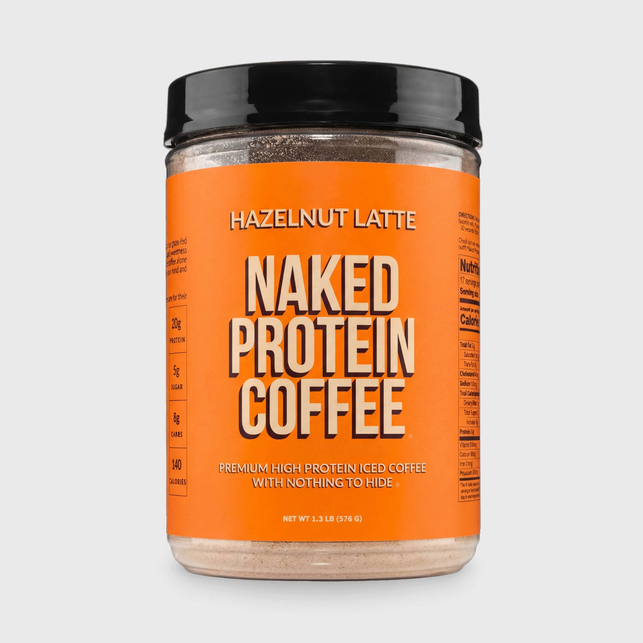 Hazelnut Latte Protein Iced Coffee - Hazelnut Latte with a Convenient Coffee Protein Blend