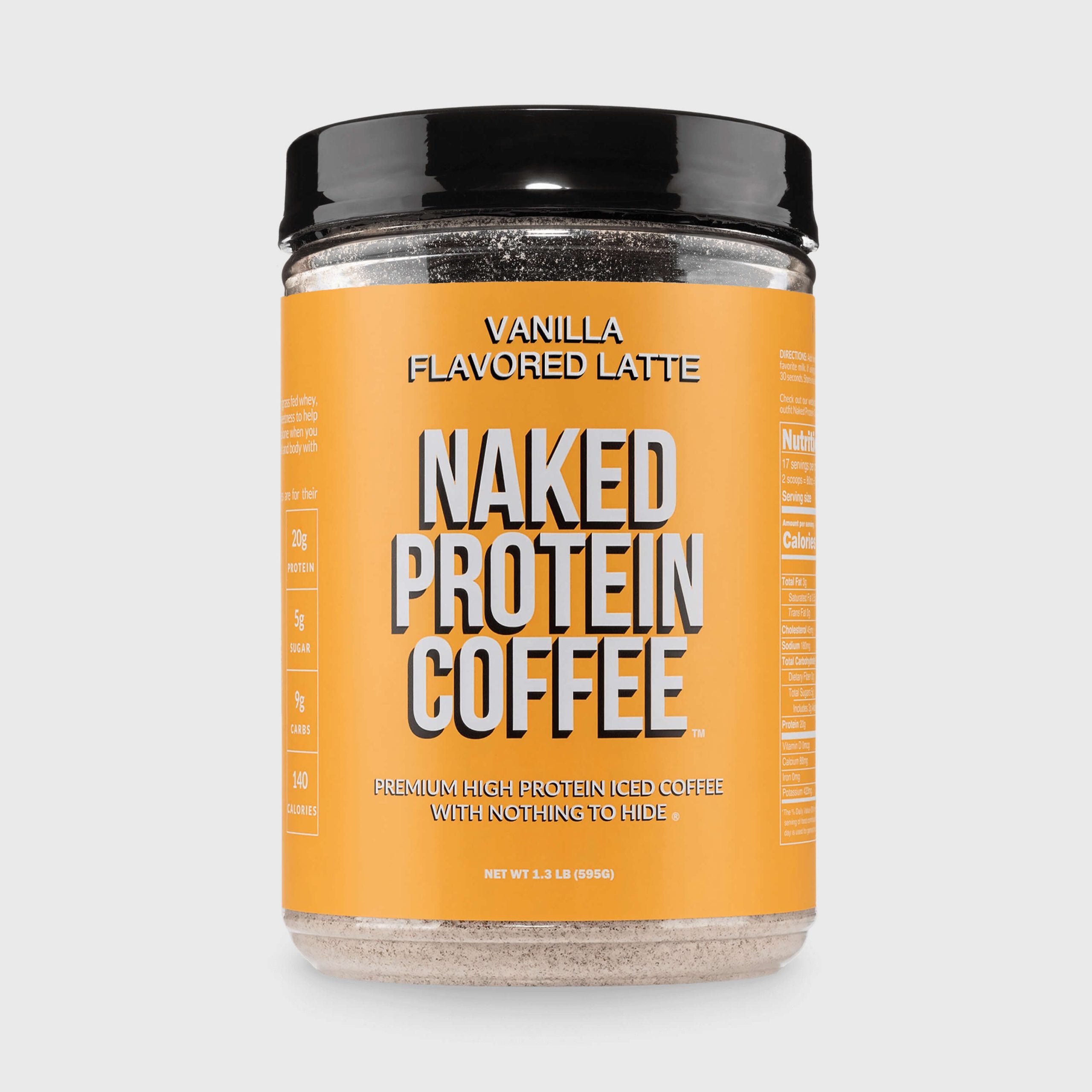 Vanilla Latte Protein Iced Coffee - Vanilla Latte with a Convenient Coffee Protein Blend