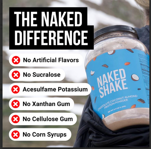 Chocolate Coconut Almond Protein Shake - Chocolate Coconut Almond with a Convenient Shake - Friendly Formula