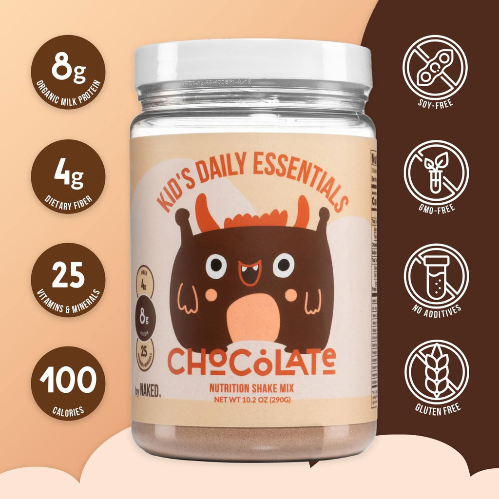 Kids Nutrition Shake - Chocolate Formula for Easy Everyday Family Routines