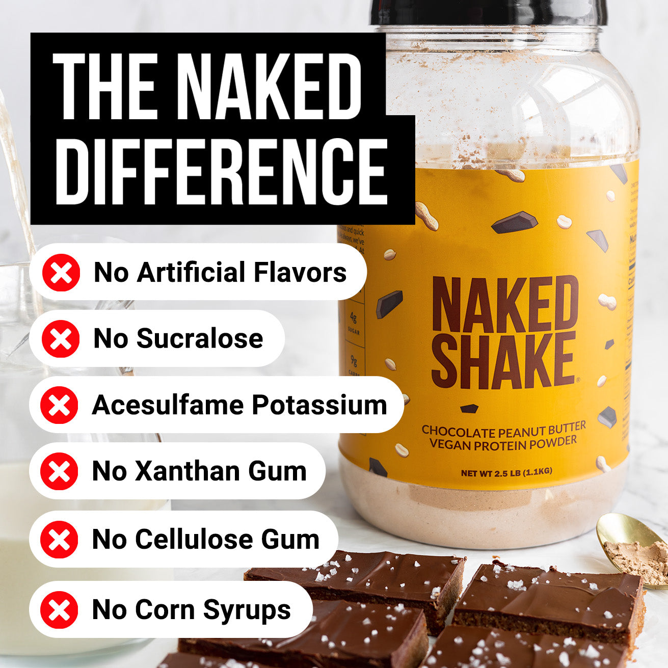 Chocolate PB Protein Shake - Chocolate Peanut Butter with a Convenient Shake - Friendly Formula
