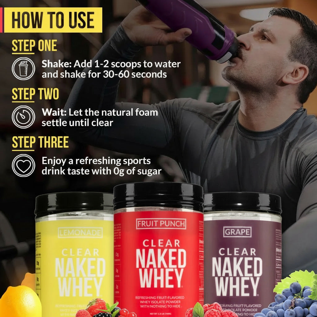 Fruit Punch Whey Protein Isolate - Fruit Punch for Easy and Consistent Daily Use