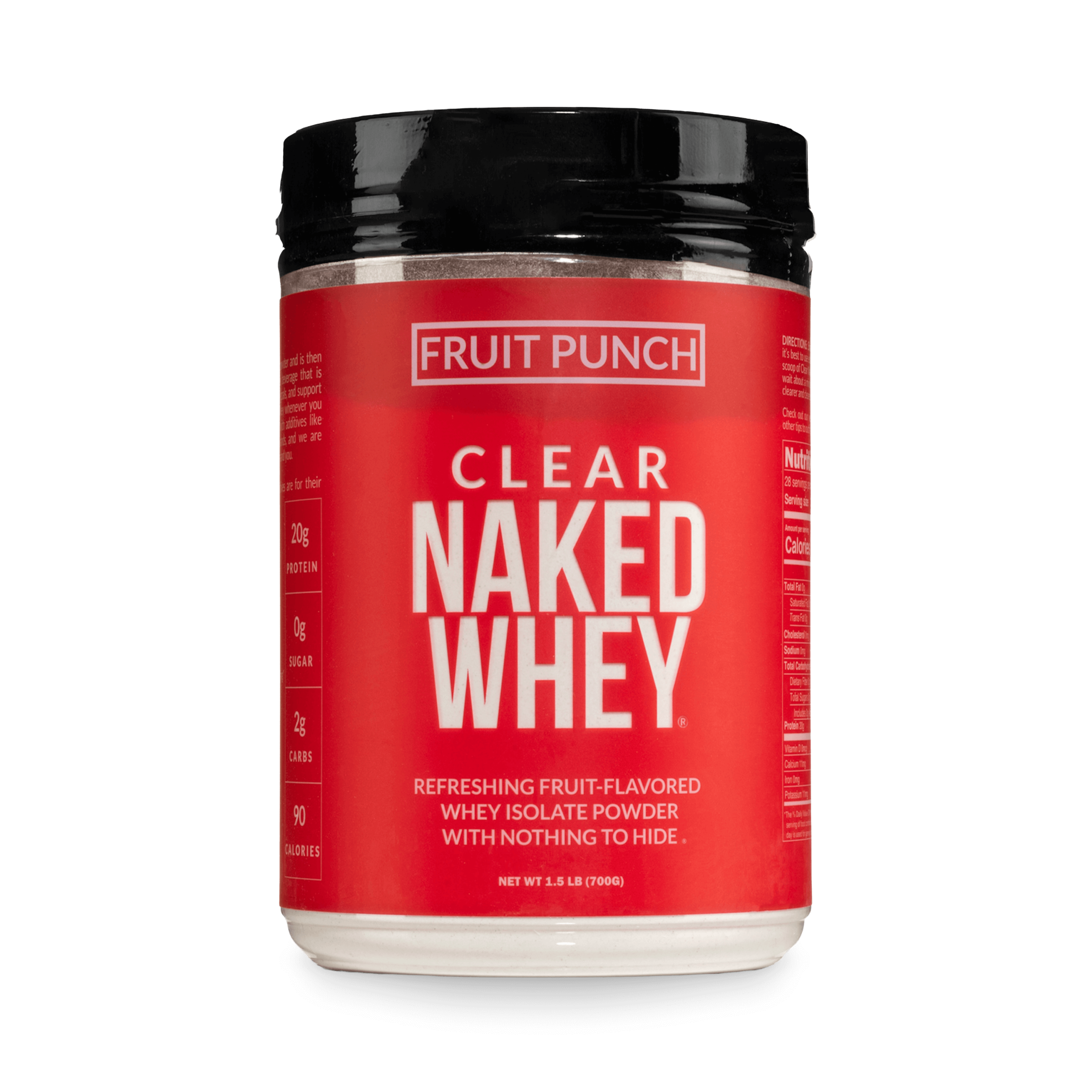 Fruit Punch Whey Protein Isolate - Fruit Punch for Easy and Consistent Daily Use
