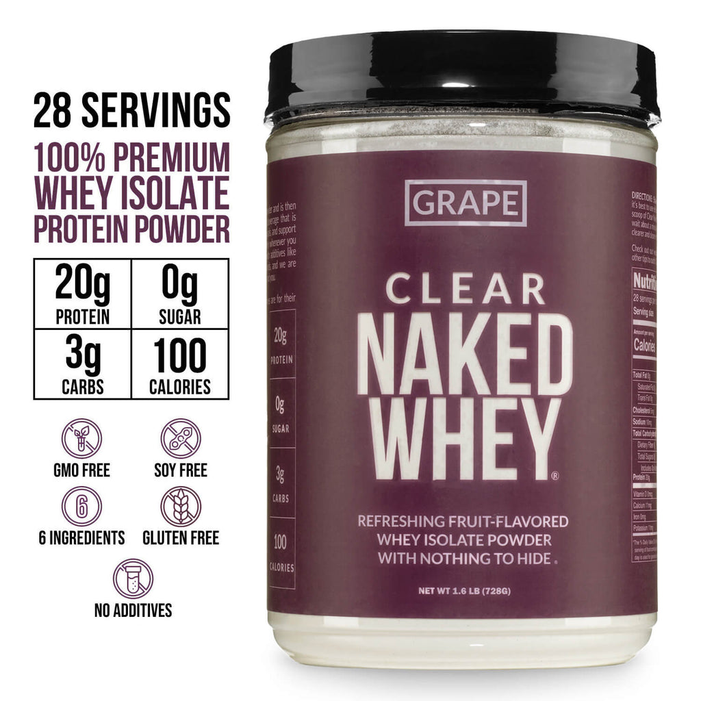 Grape Whey Protein Isolate - Grape for Easy and Consistent Daily Use