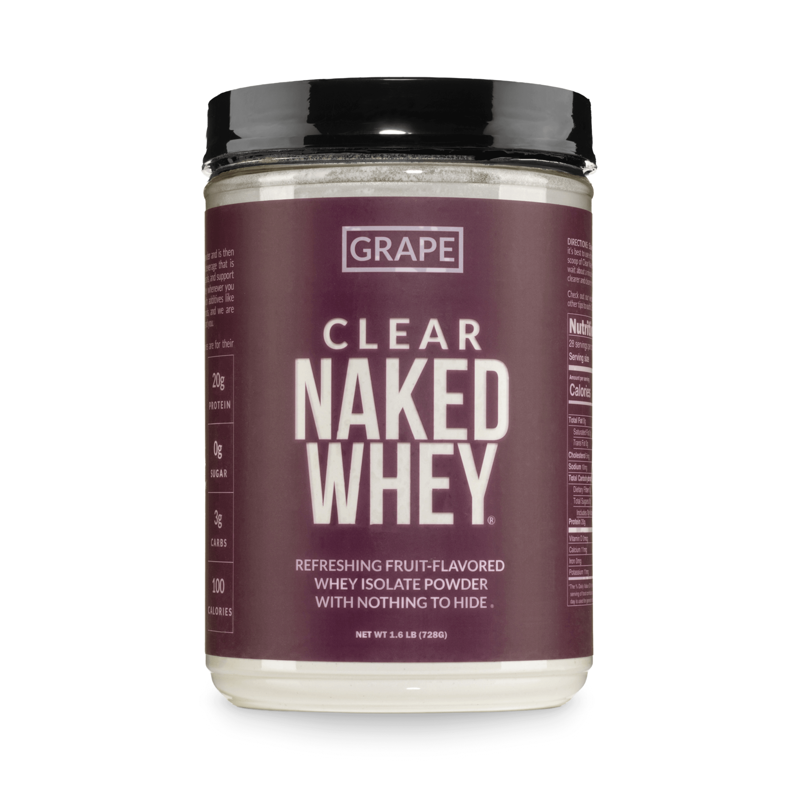 Grape Whey Protein Isolate - Grape for Easy and Consistent Daily Use