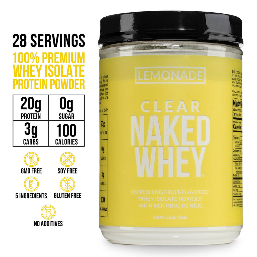 Lemonade Whey Protein Isolate - Lemonade for Easy and Consistent Daily Use