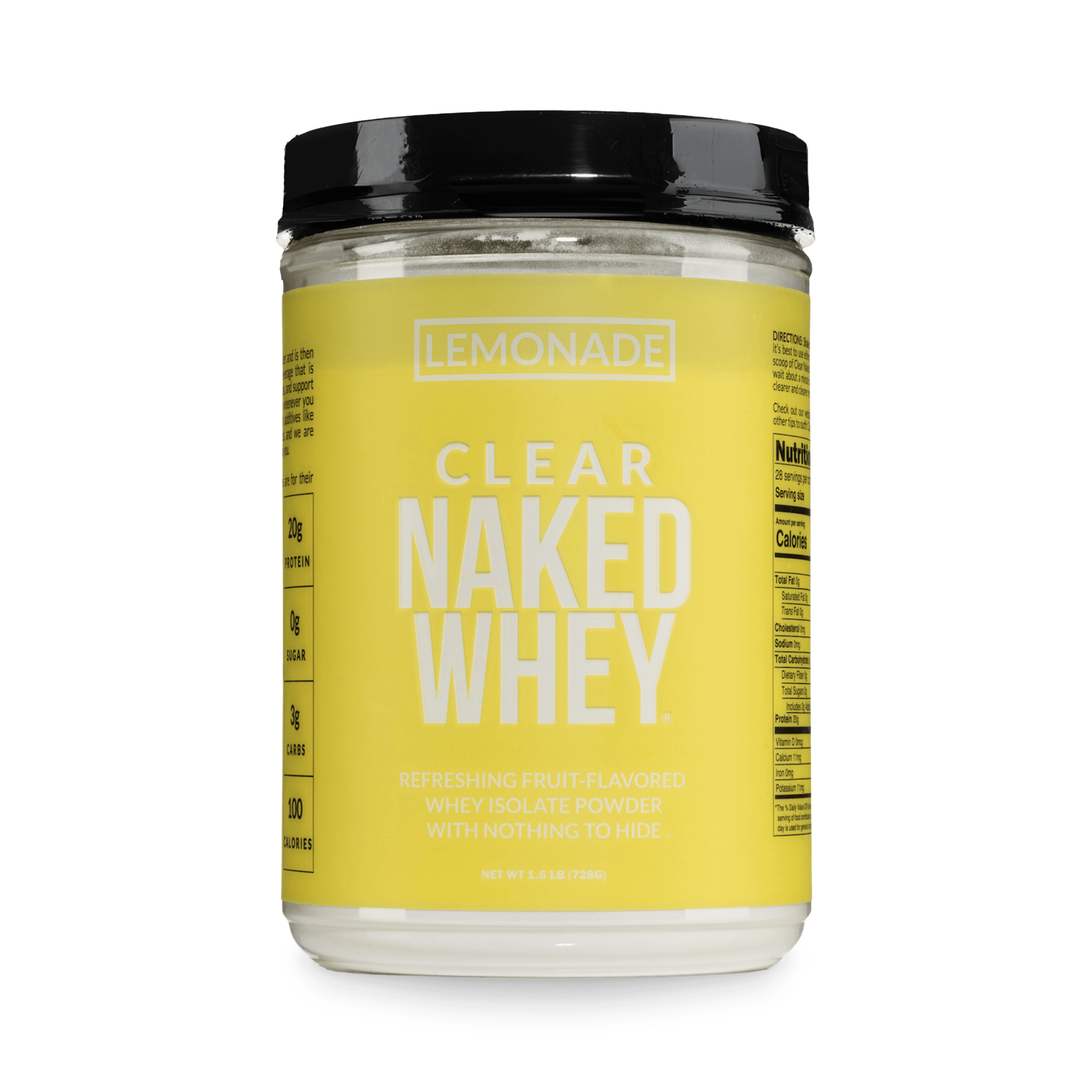 Lemonade Whey Protein Isolate - Lemonade for Easy and Consistent Daily Use