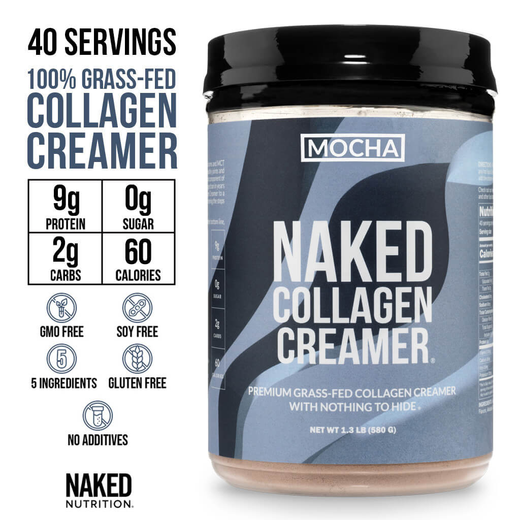 Mocha Coffee Creamer - Mocha Collagen Creamer with a Convenient Coffee Protein Blend