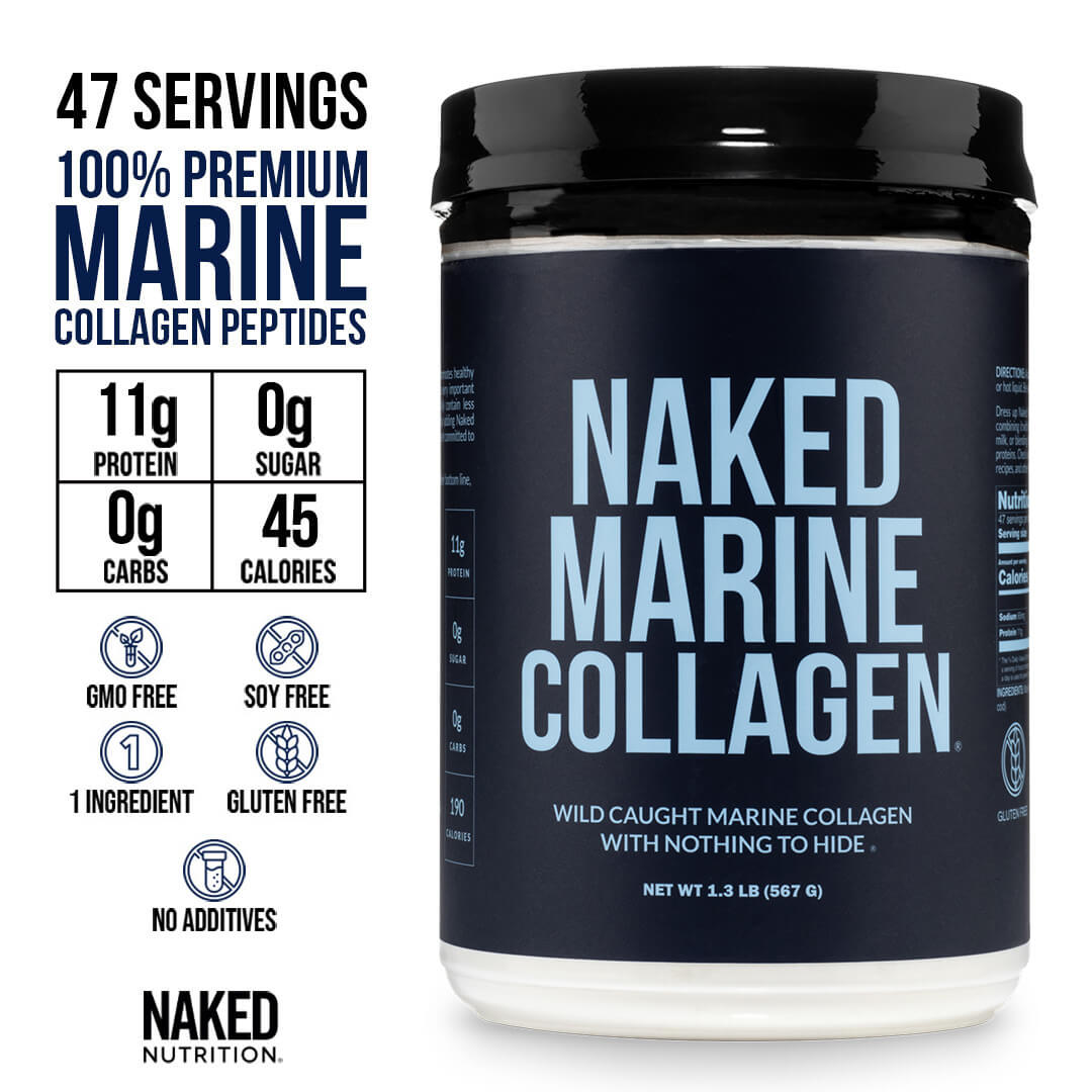 Marine Collagen Peptides Protein Powder - Marine Collagen with a Straightforward Collagen Blend