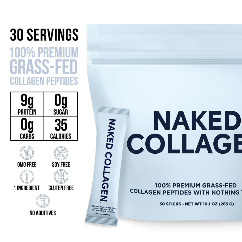 Collagen Peptides Packets - Stick Packs with a Straightforward Collagen Blend