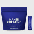 Creatine Travel Packets - Unflavored Sticks with an Easy - Mix Workout Format