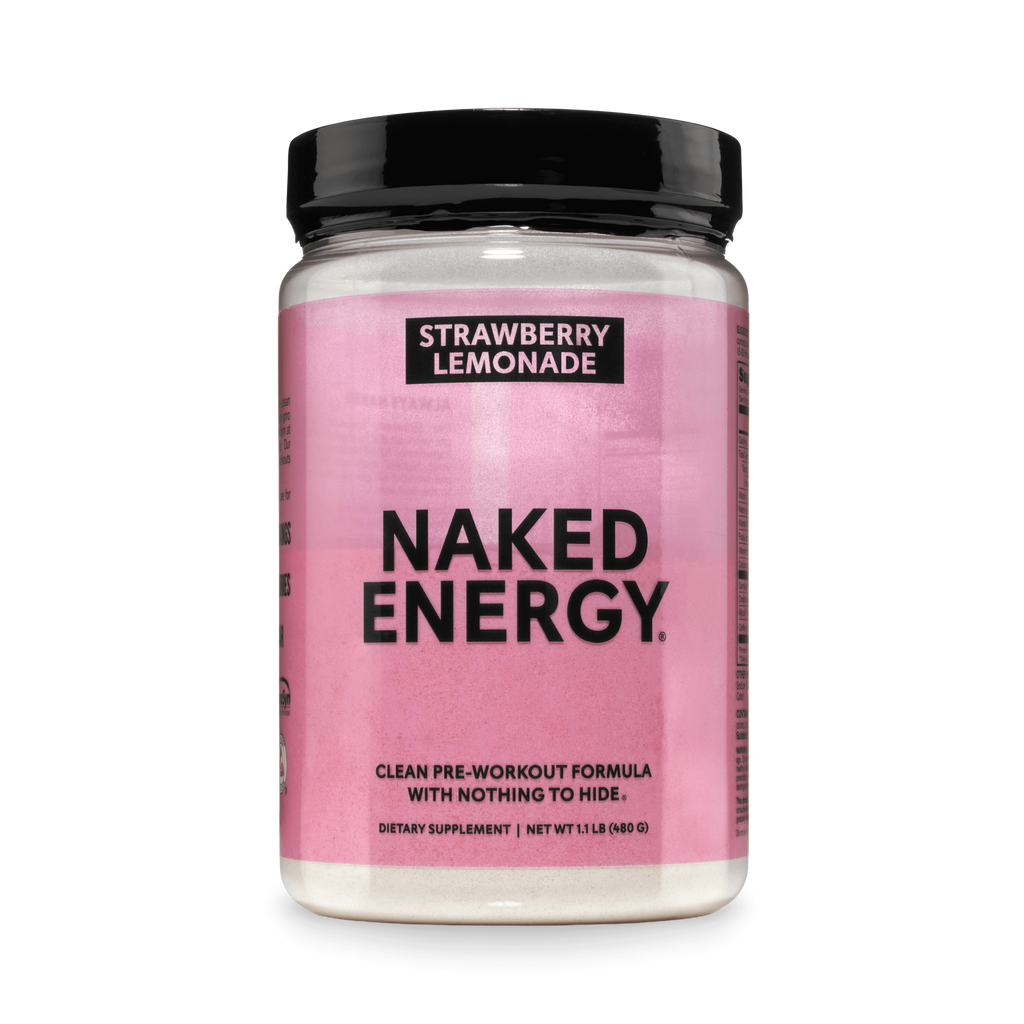 Strawberry Lemonade Pre Workout Supplement - Strawberry Lemonade with an Easy - Mix Workout Format