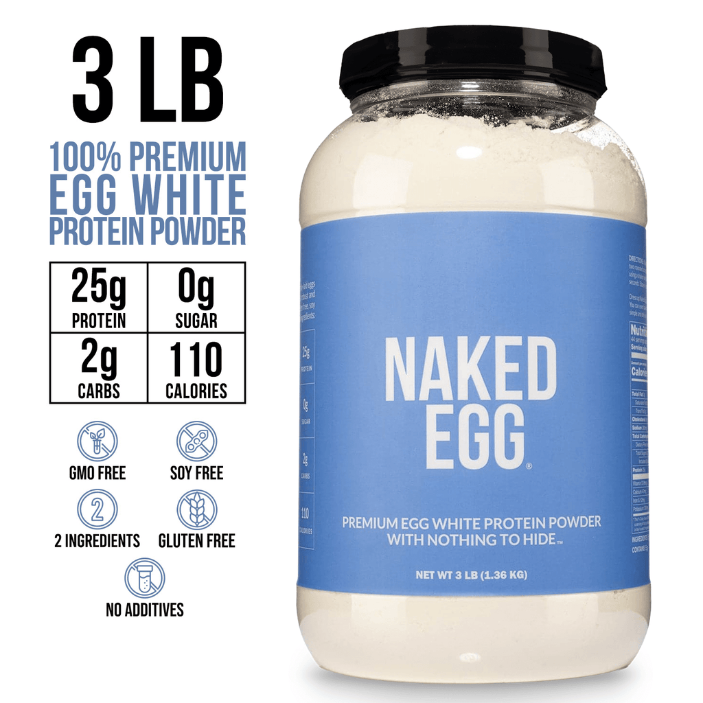 Egg White Protein Powder for Easy Mixing at Home or On the Go