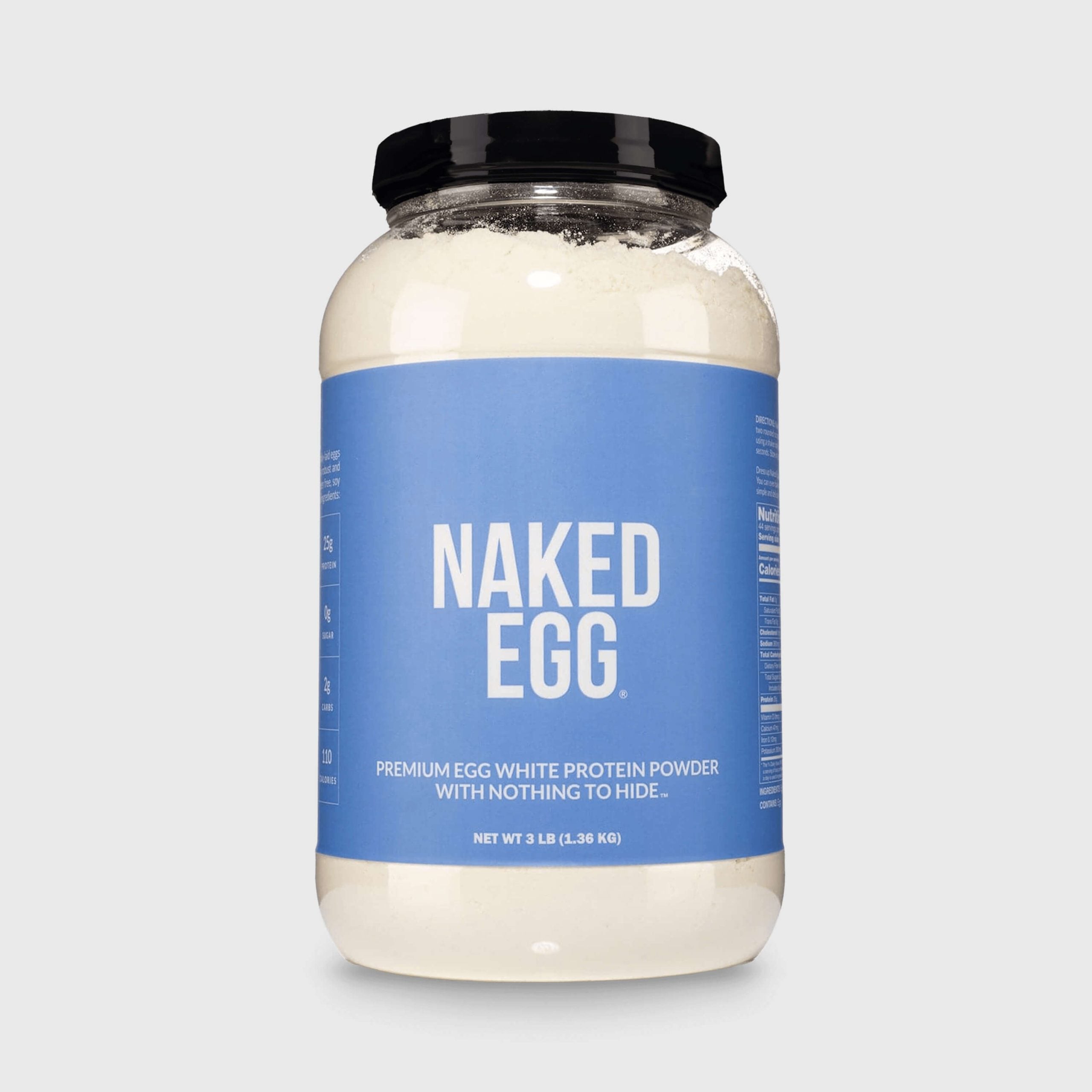 Egg White Protein Powder for Easy Mixing at Home or On the Go