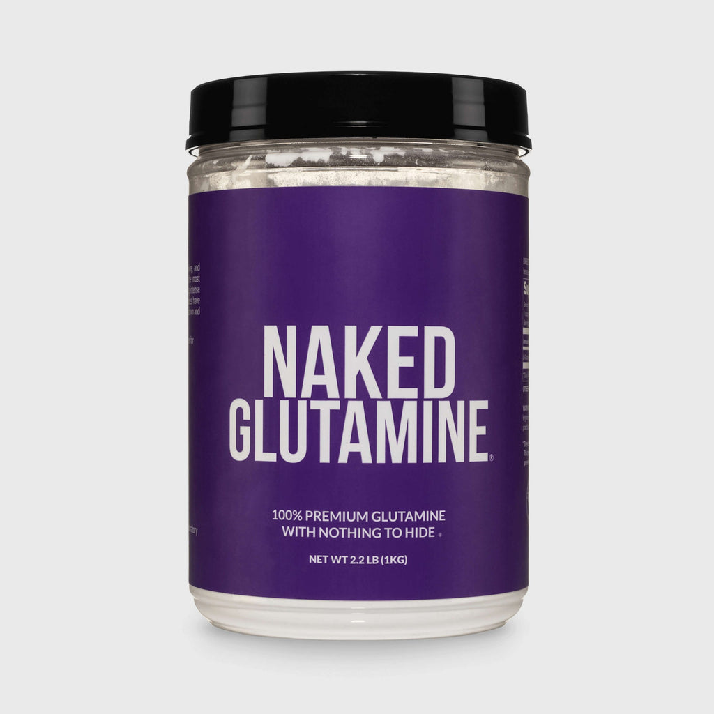 Glutamine Powder - 2.2LB with an Easy - Mix Workout Format