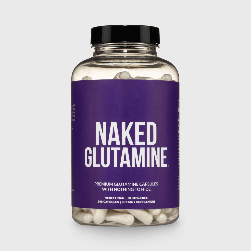 Glutamine Capsules - Capsules with an Easy - Mix Workout Format