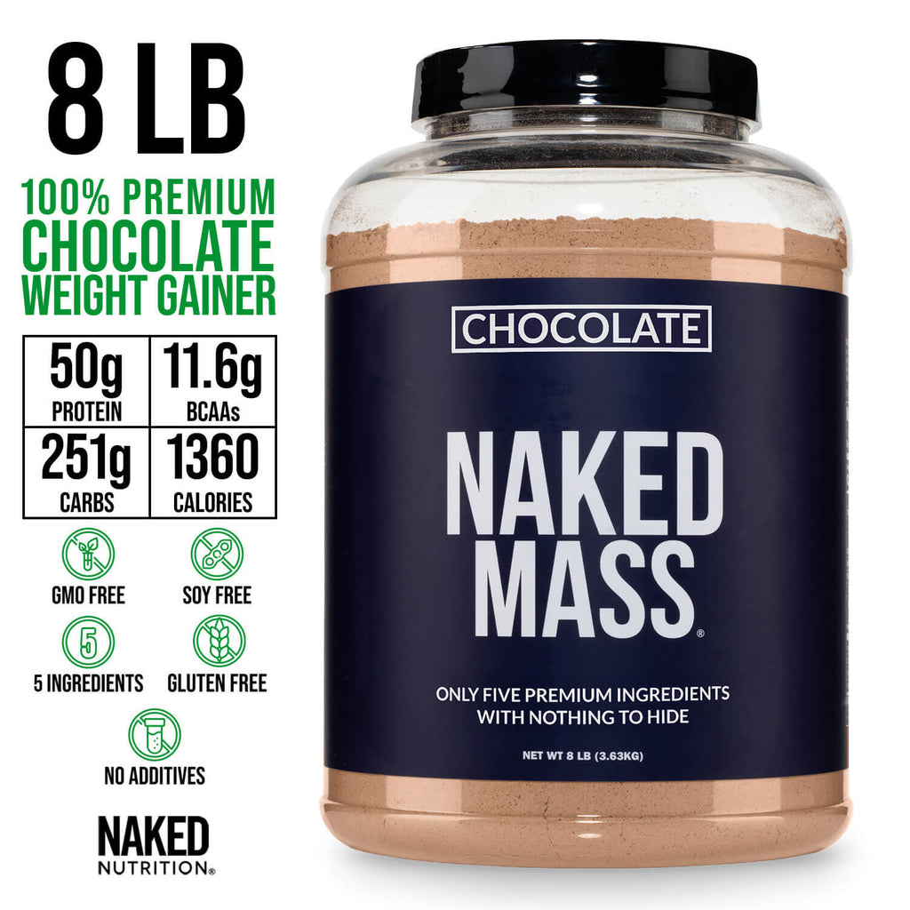 Chocolate Mass Gainer Protein Supplement - Chocolate with an Easy - Mix High - Calorie Formula