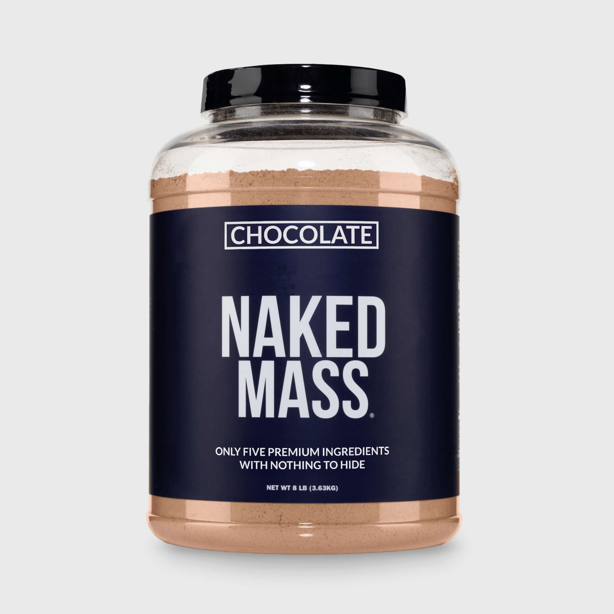 Chocolate Mass Gainer Protein Supplement - Chocolate with an Easy - Mix High - Calorie Formula