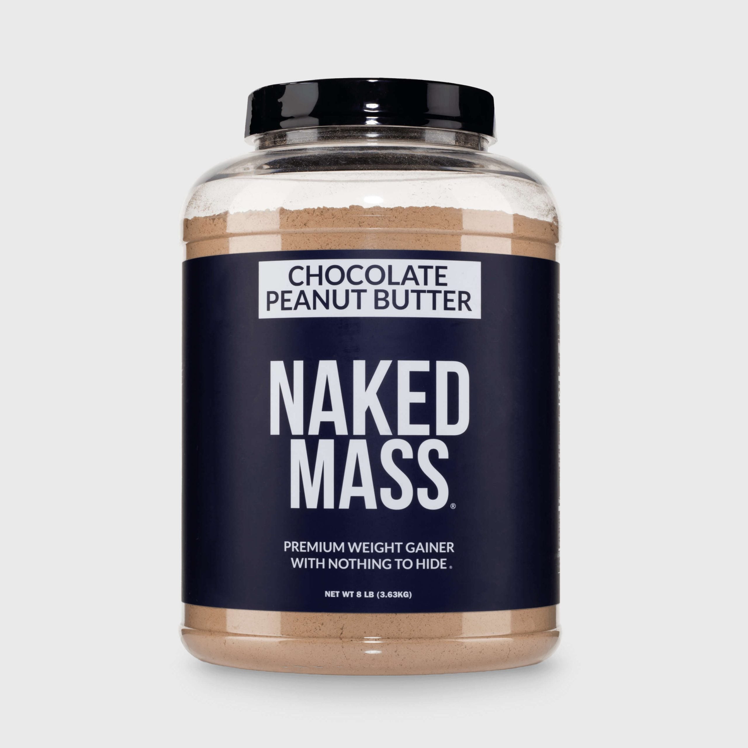 Chocolate Peanut Butter Mass Gainer Protein Supplement - Chocolate PB with an Easy - Mix High - Calorie Formula