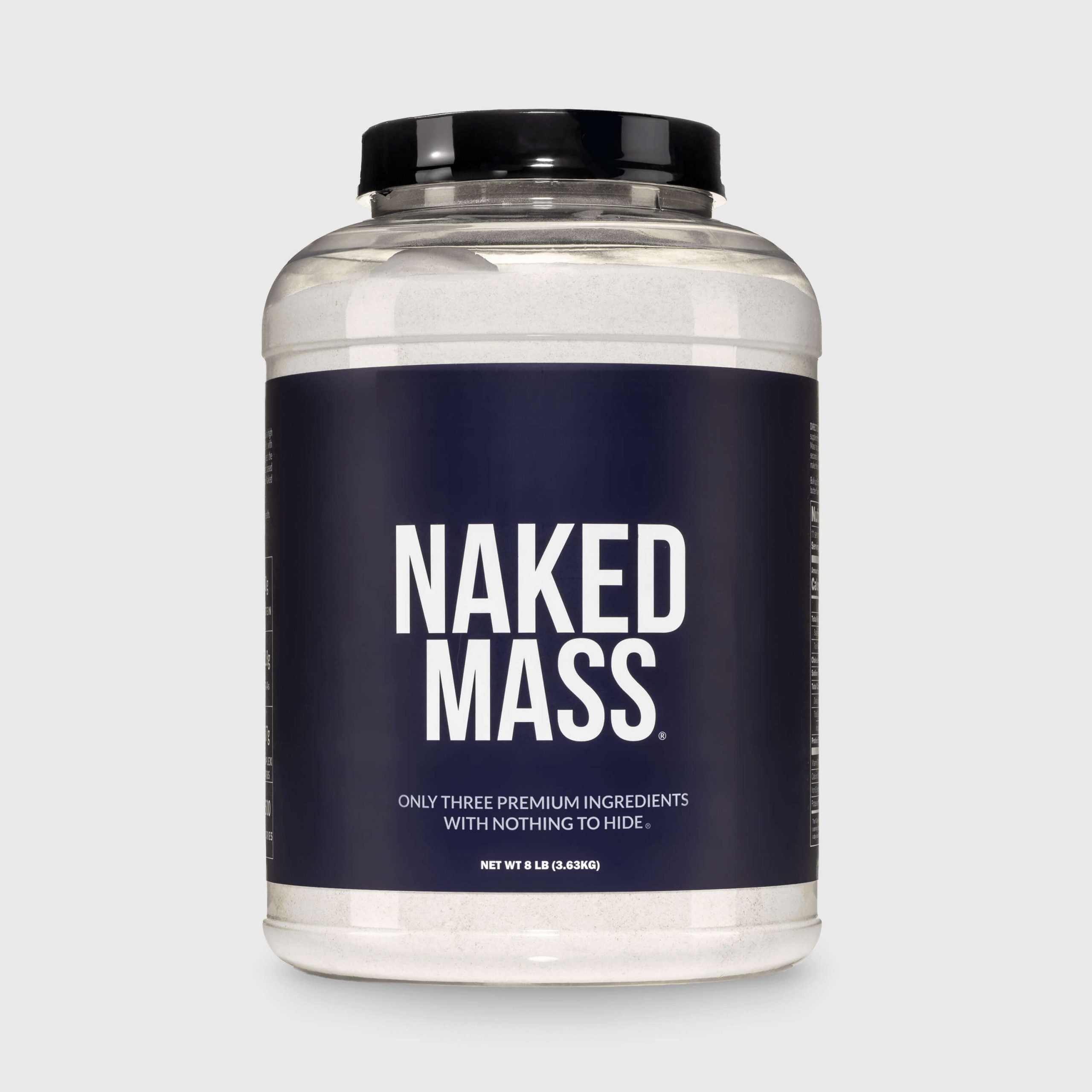 Mass Gainer Protein Supplement - Unflavored with an Easy - Mix High - Calorie Formula