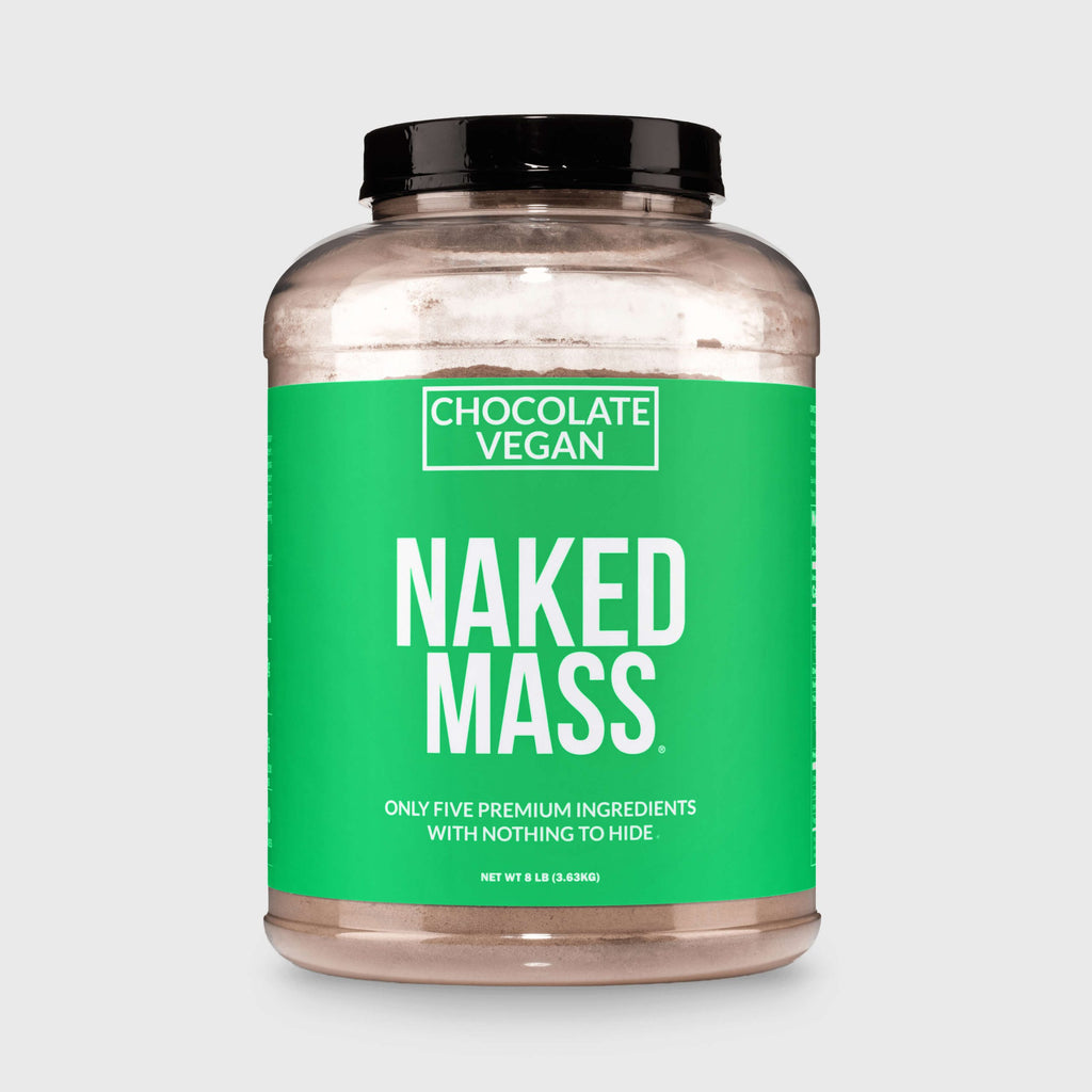 Chocolate Vegan Mass Gainer Supplement - Chocolate (Vegan) with an Easy - Mix High - Calorie Formula