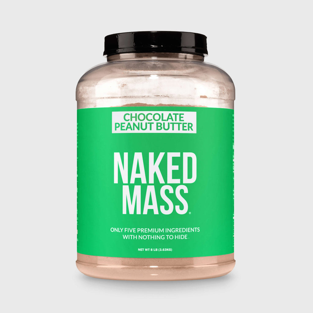 Chocolate Peanut Butter Vegan Mass Gainer Supplement - Chocolate PB (Vegan) with an Easy - Mix High - Calorie Formula