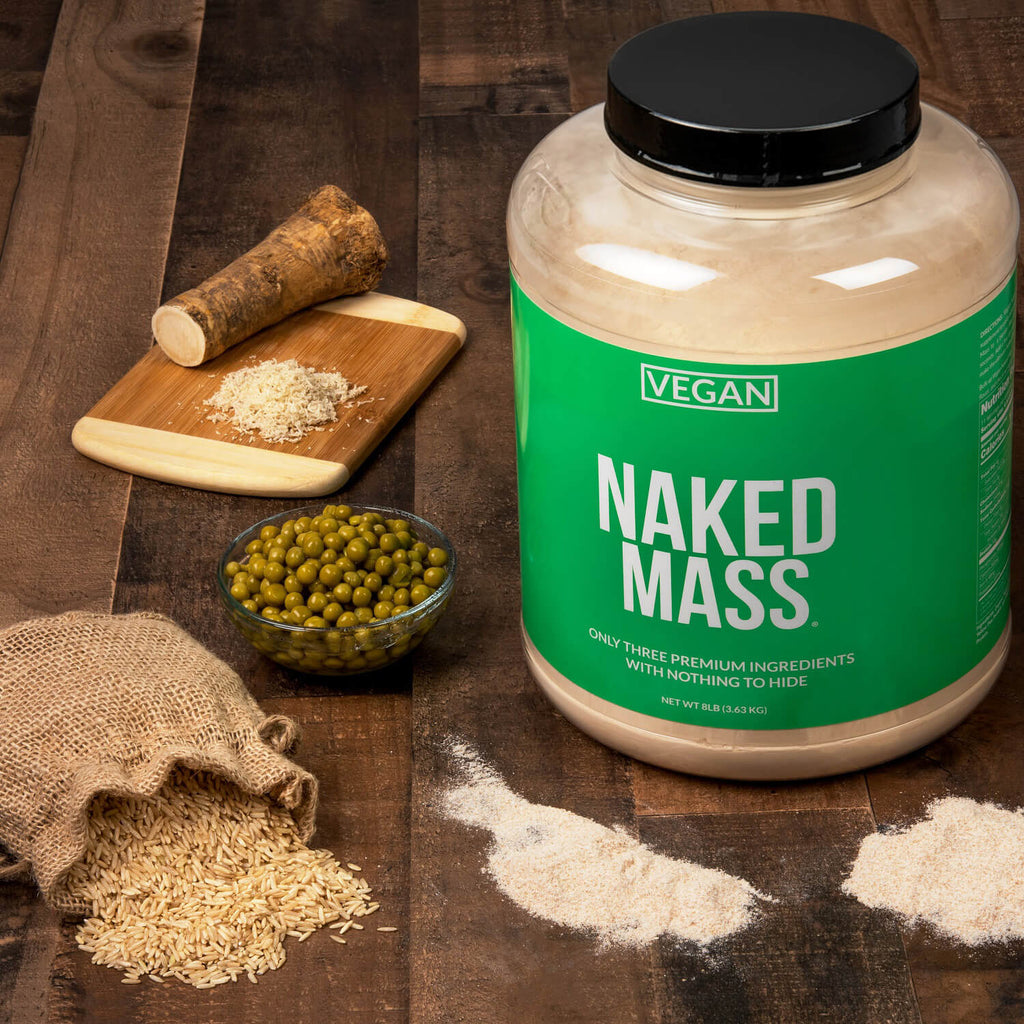 Chocolate Vegan Mass Gainer Supplement - Chocolate (Vegan) with an Easy - Mix High - Calorie Formula