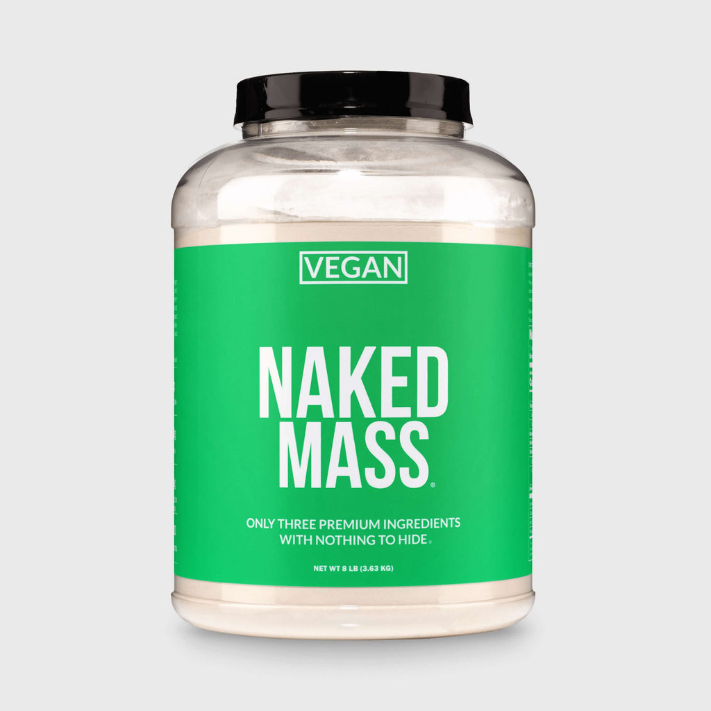 Vegan Mass Gainer Supplement - Unflavored (Vegan) with an Easy - Mix High - Calorie Formula