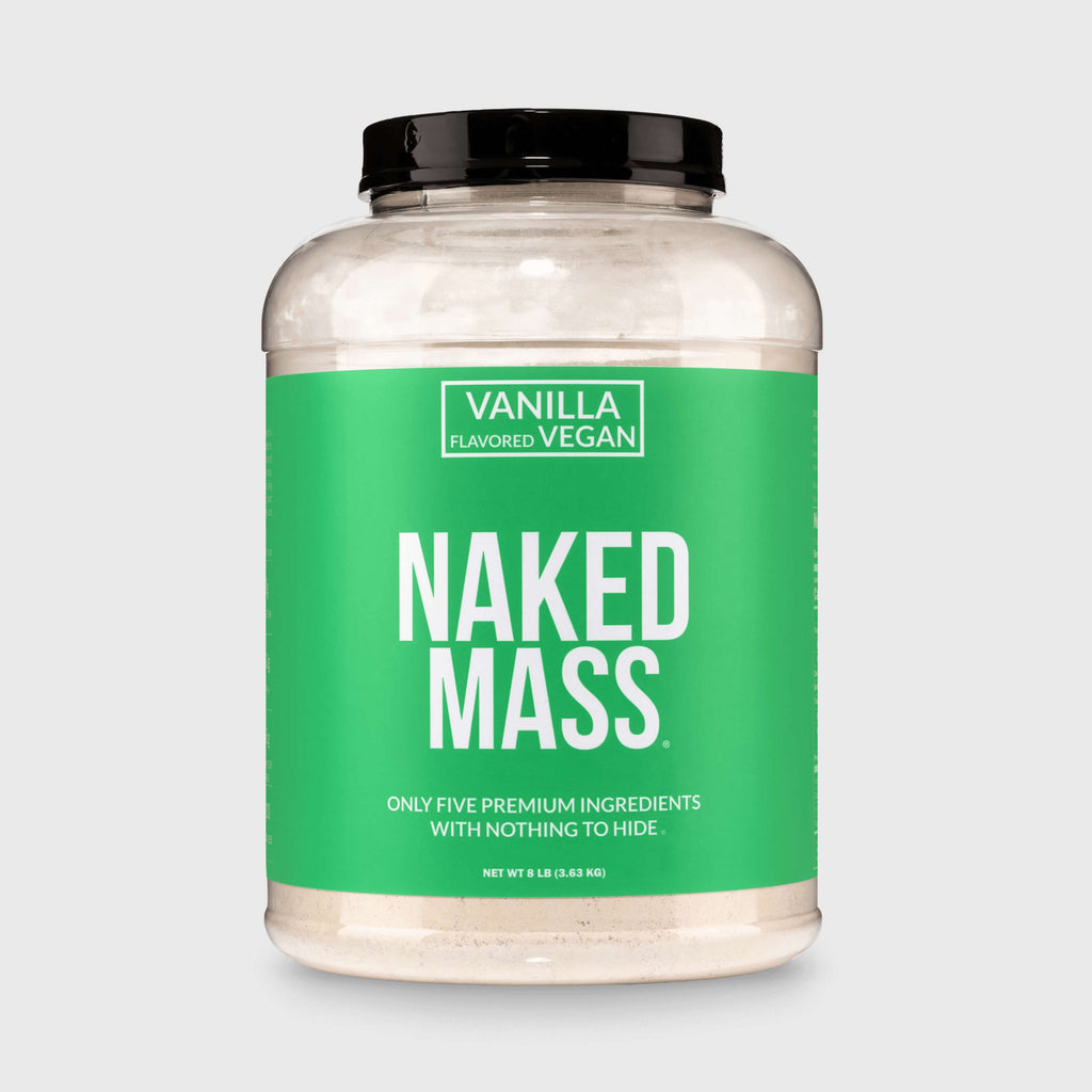 Vanilla Vegan Mass Gainer Supplement - Vanilla (Vegan) with an Easy - Mix High - Calorie Formula