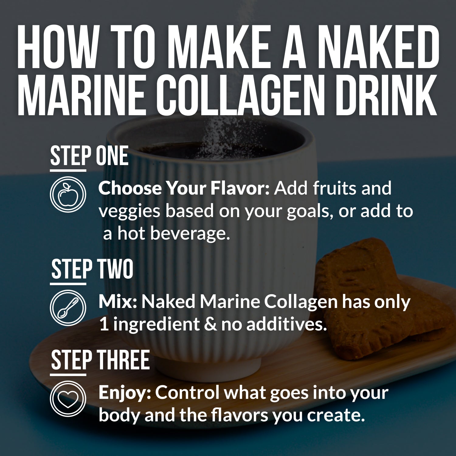 Marine Collagen Peptides Protein Powder - Marine Collagen with a Straightforward Collagen Blend