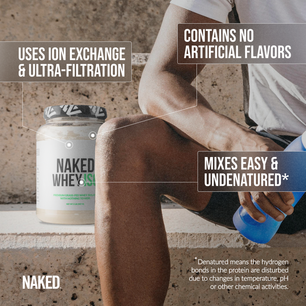 Chocolate Grass - Fed Whey Isolate Protein Powder - Chocolate for Easy Mixing at Home or On the Go