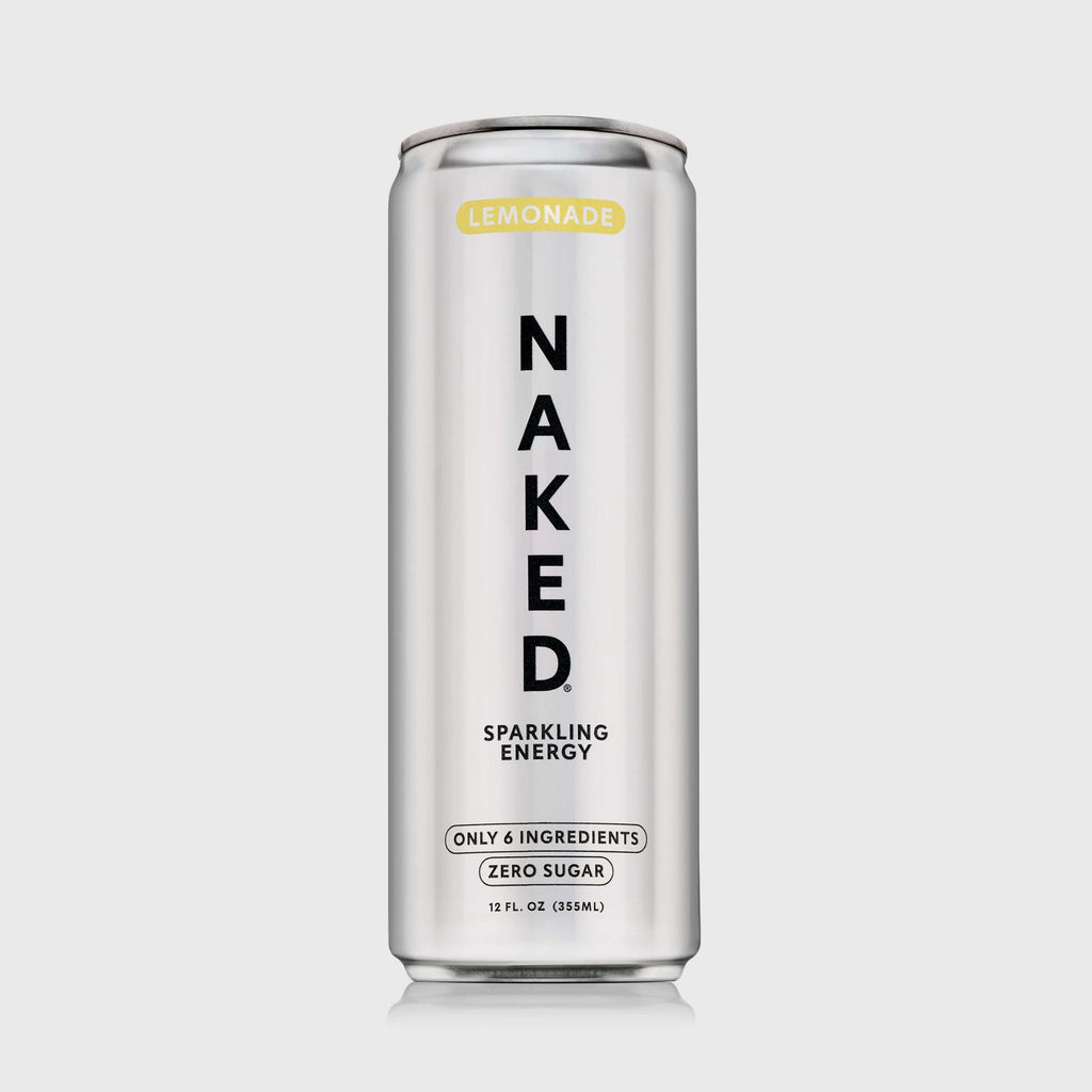 Lemonade Naked Sparkling Energy - Lemonade with a Convenient Shake - Friendly Formula