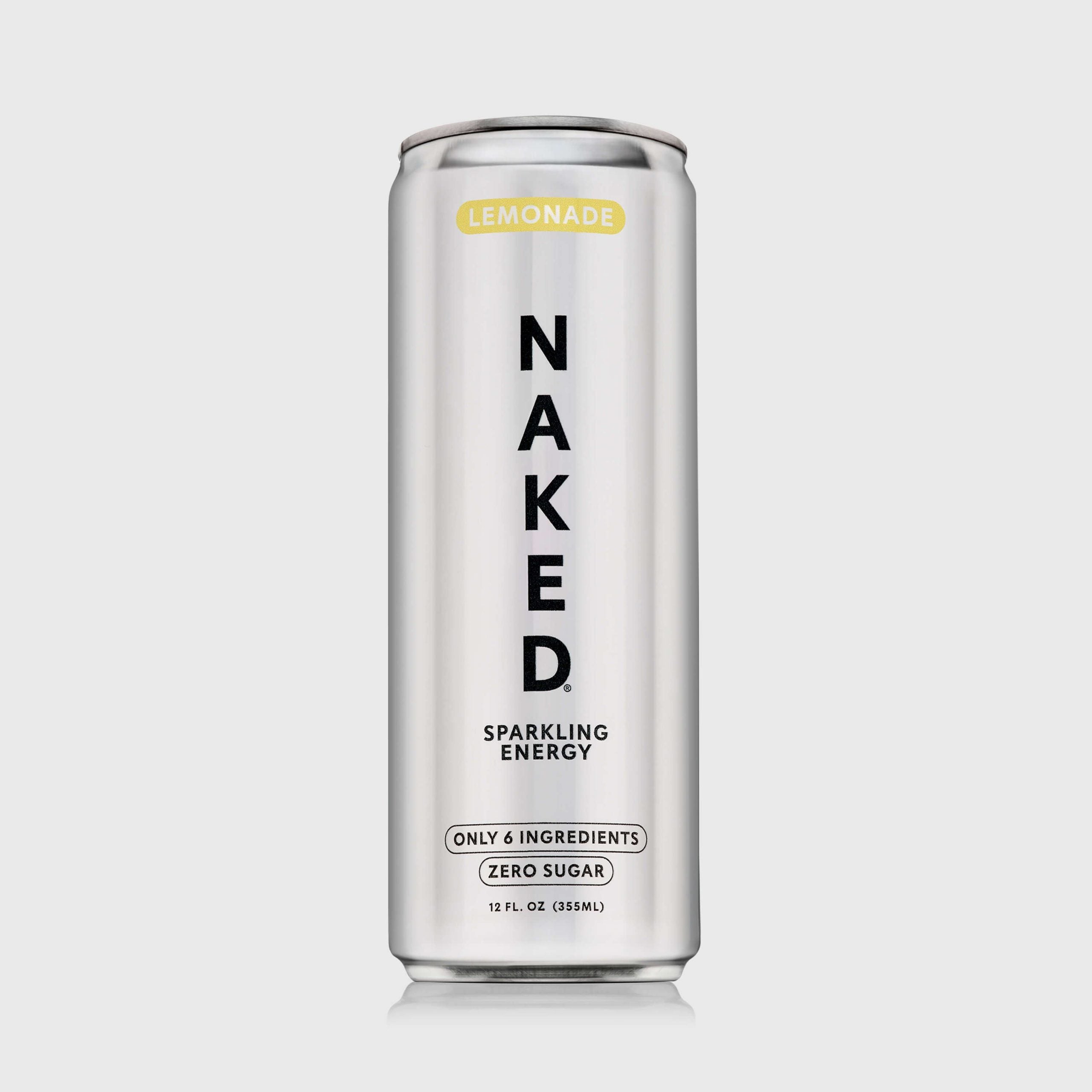 Lemonade Naked Sparkling Energy - Lemonade with a Convenient Shake - Friendly Formula