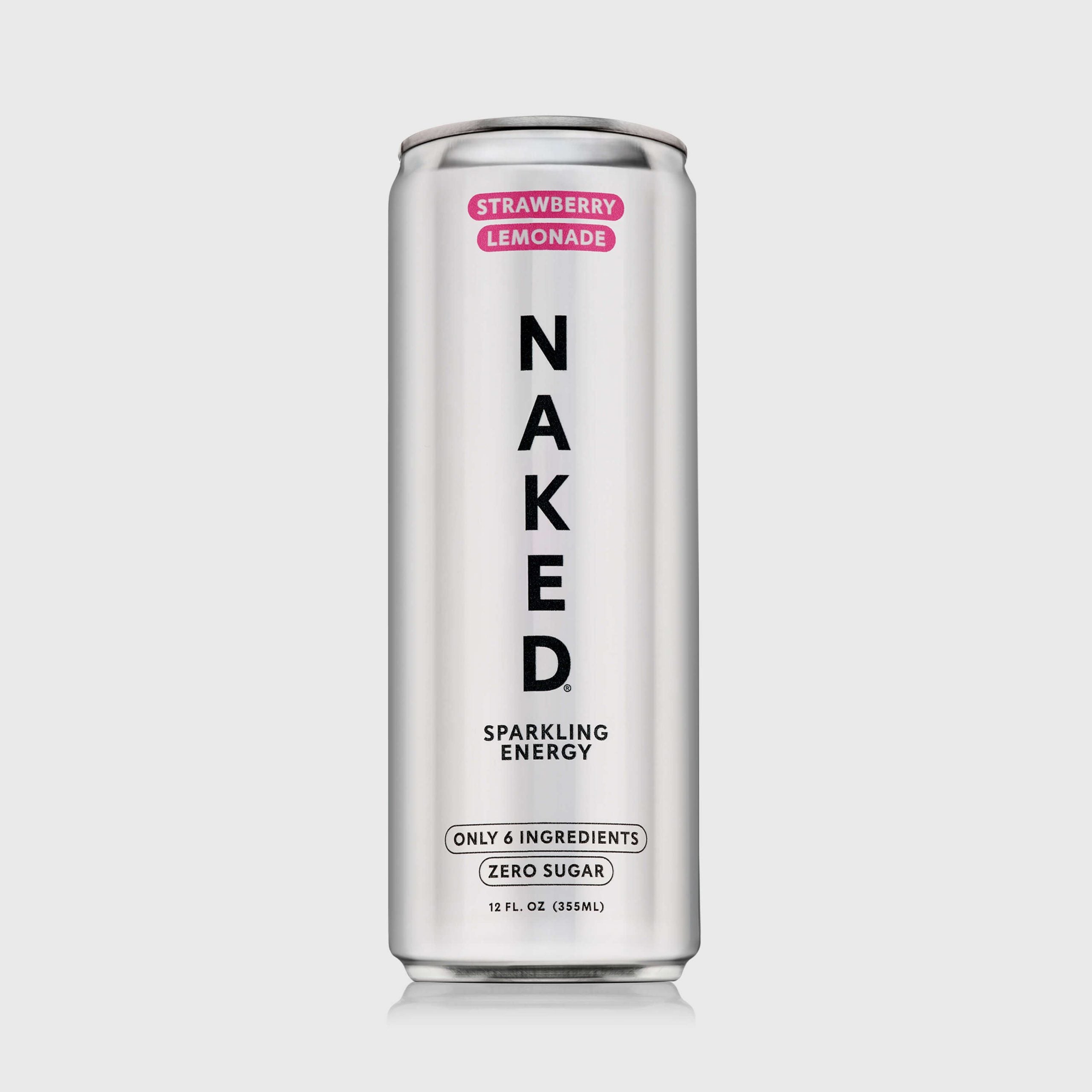 Strawberry Lemonade Naked Sparkling Energy - Strawberry Lemonade with a Convenient Shake - Friendly Formula