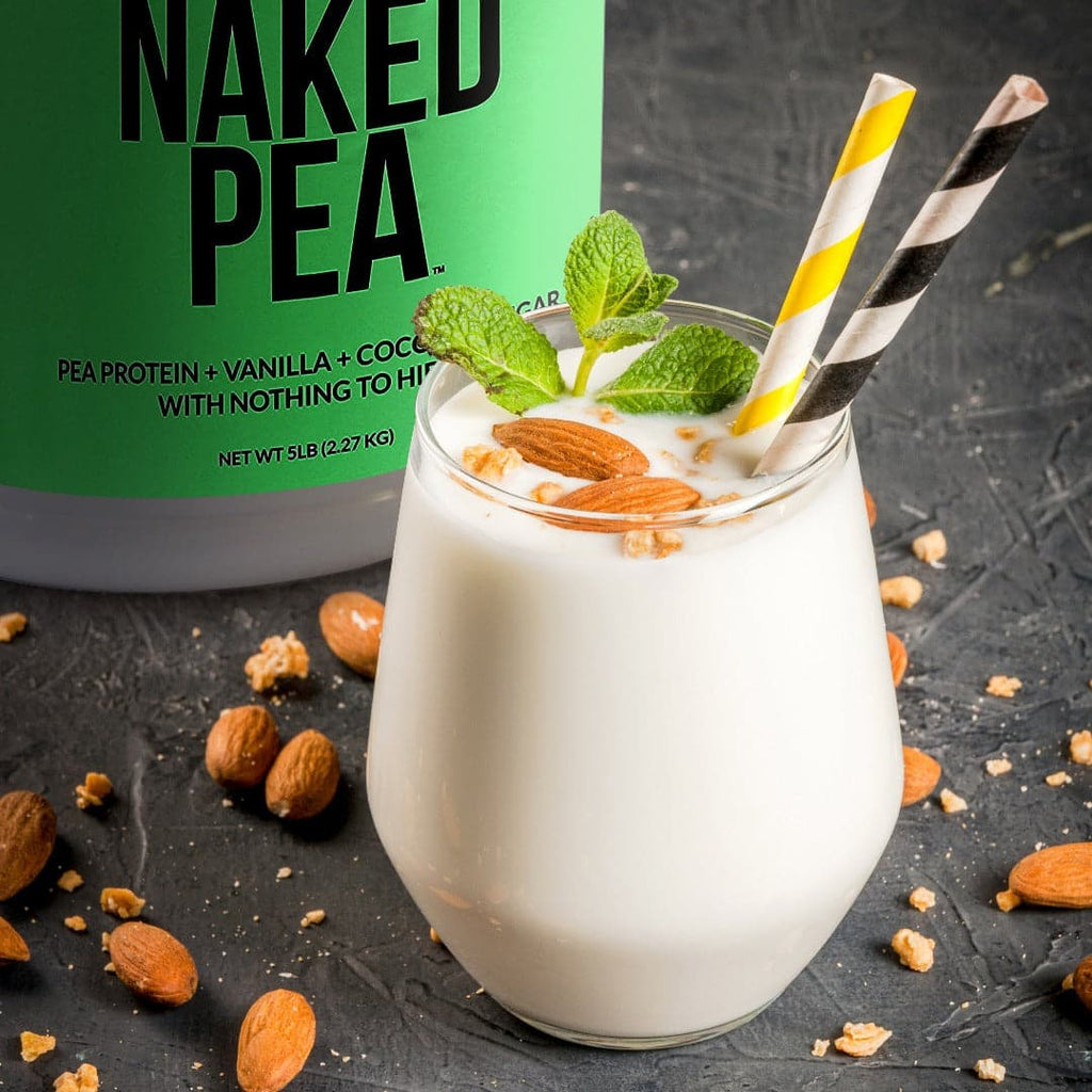 Vanilla Pea Protein Powder - Vanilla - Bulk Size for Easy Mixing at Home or On the Go